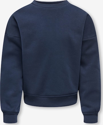 ONLY GIRLS - Sweatshirt 'KOGSWEAT' em azul: frente
