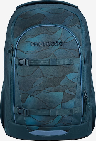 Zaino di Coocazoo in blu: frontale