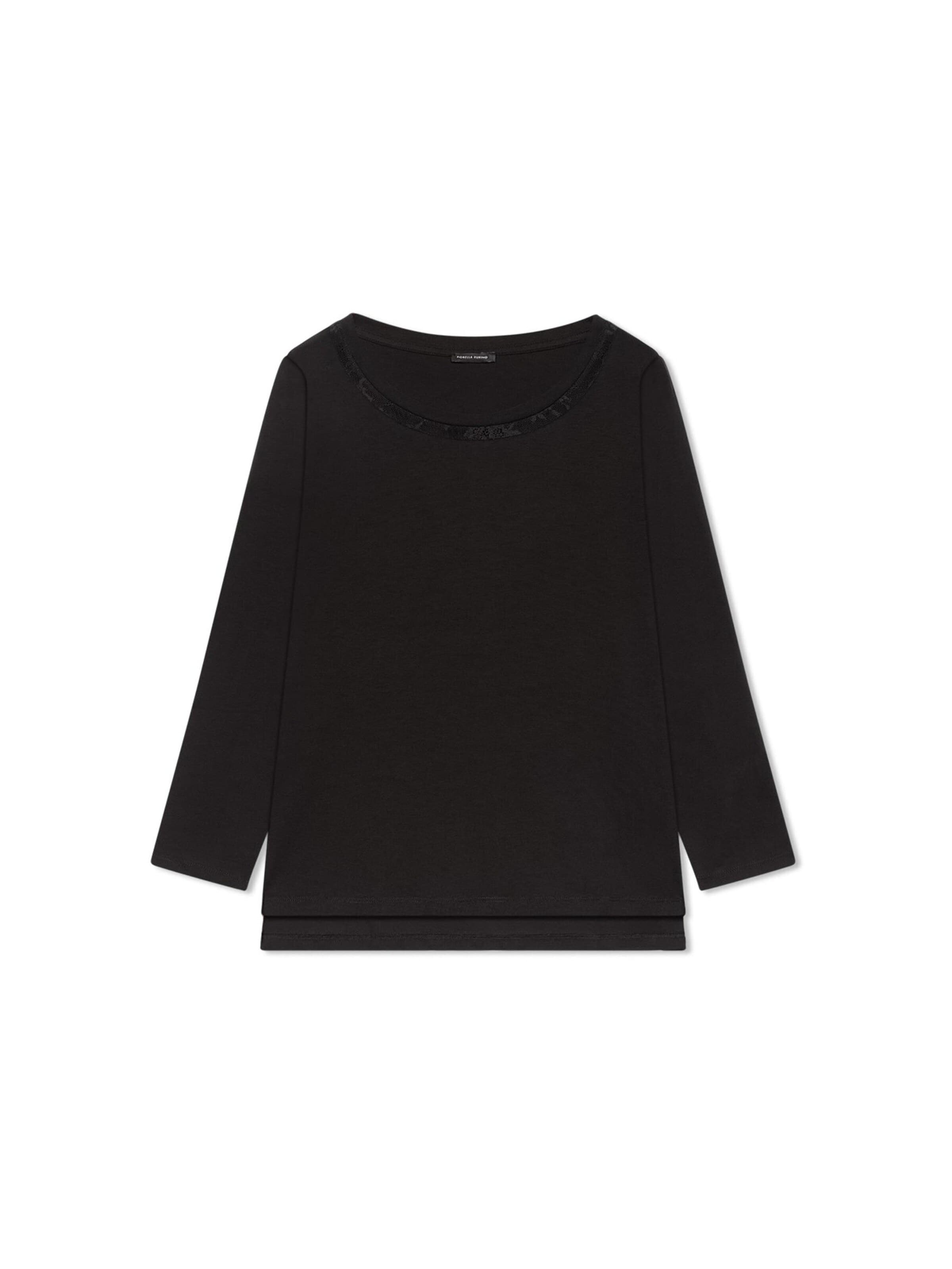 Fiorella Rubino Shirt in Black: front