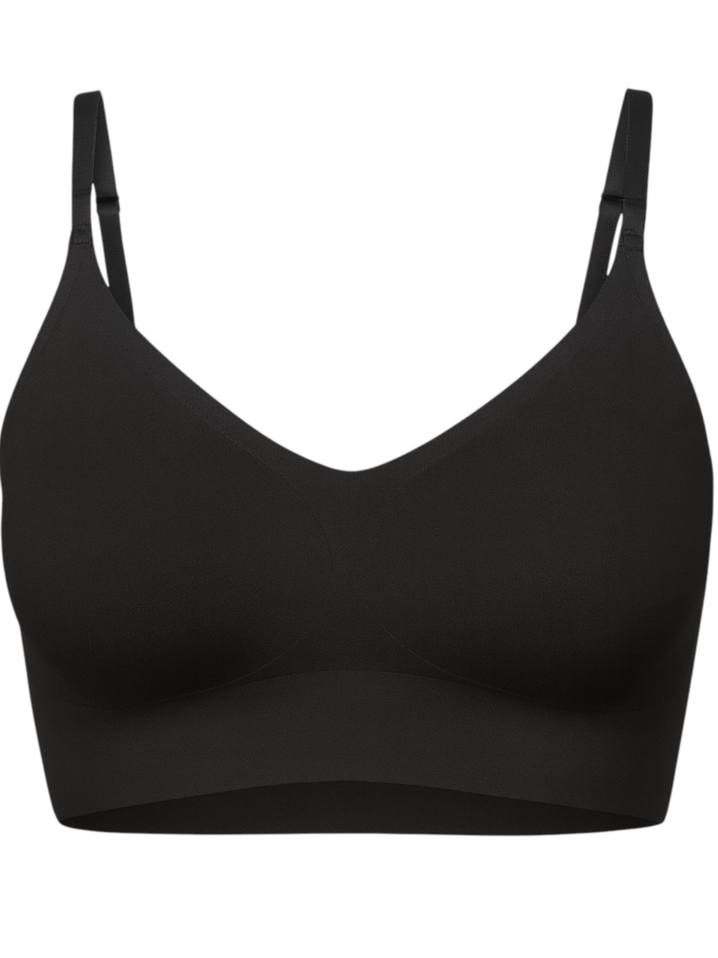 Bustino Reggiseno 'LUNARE' di fashionshowcase in nero: frontale