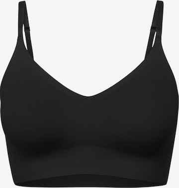 Bustino Reggiseno 'LUNARE' di fashionshowcase in nero: frontale