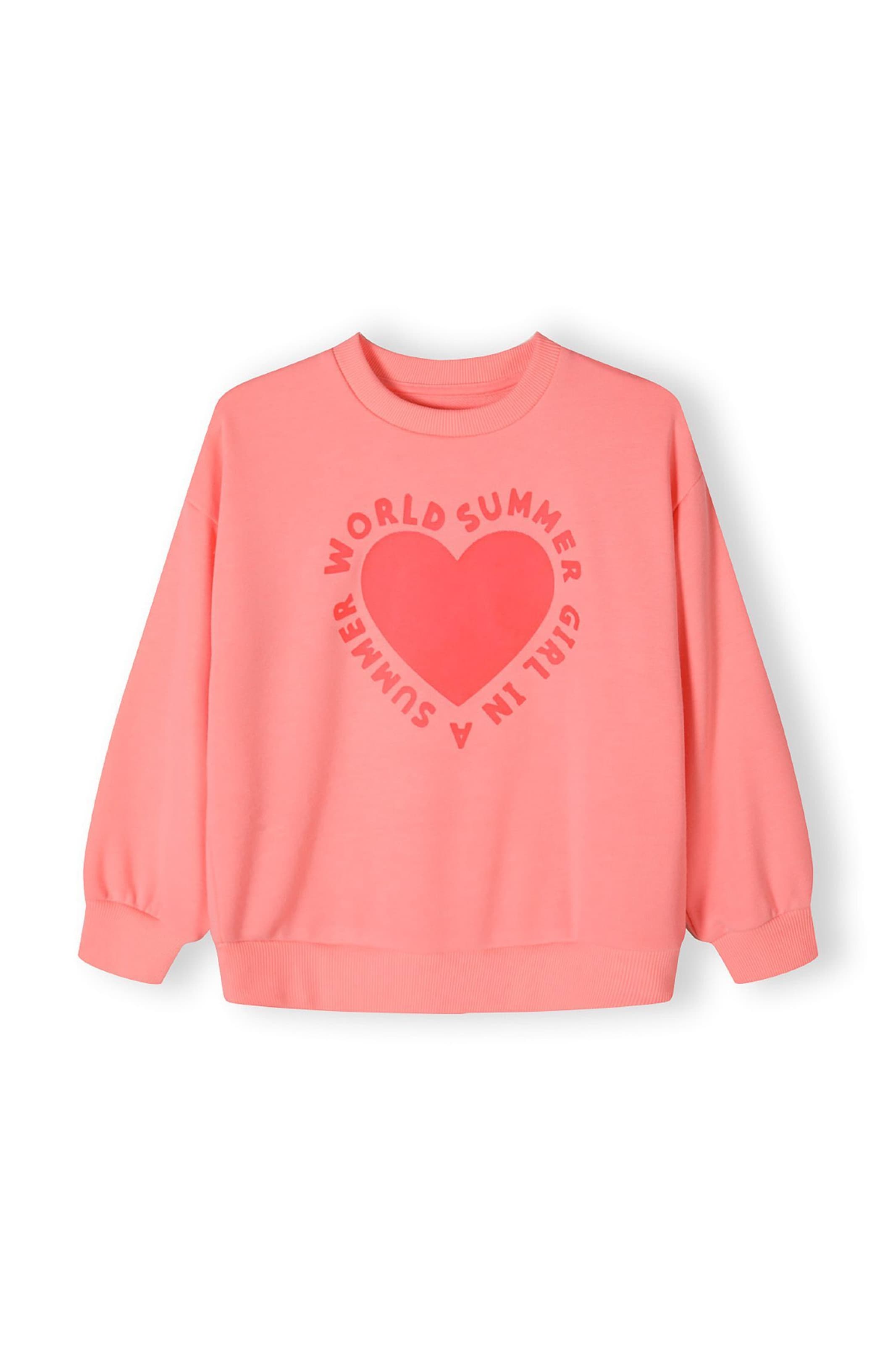 MINOTI Mikina - Oranžová: predná strana