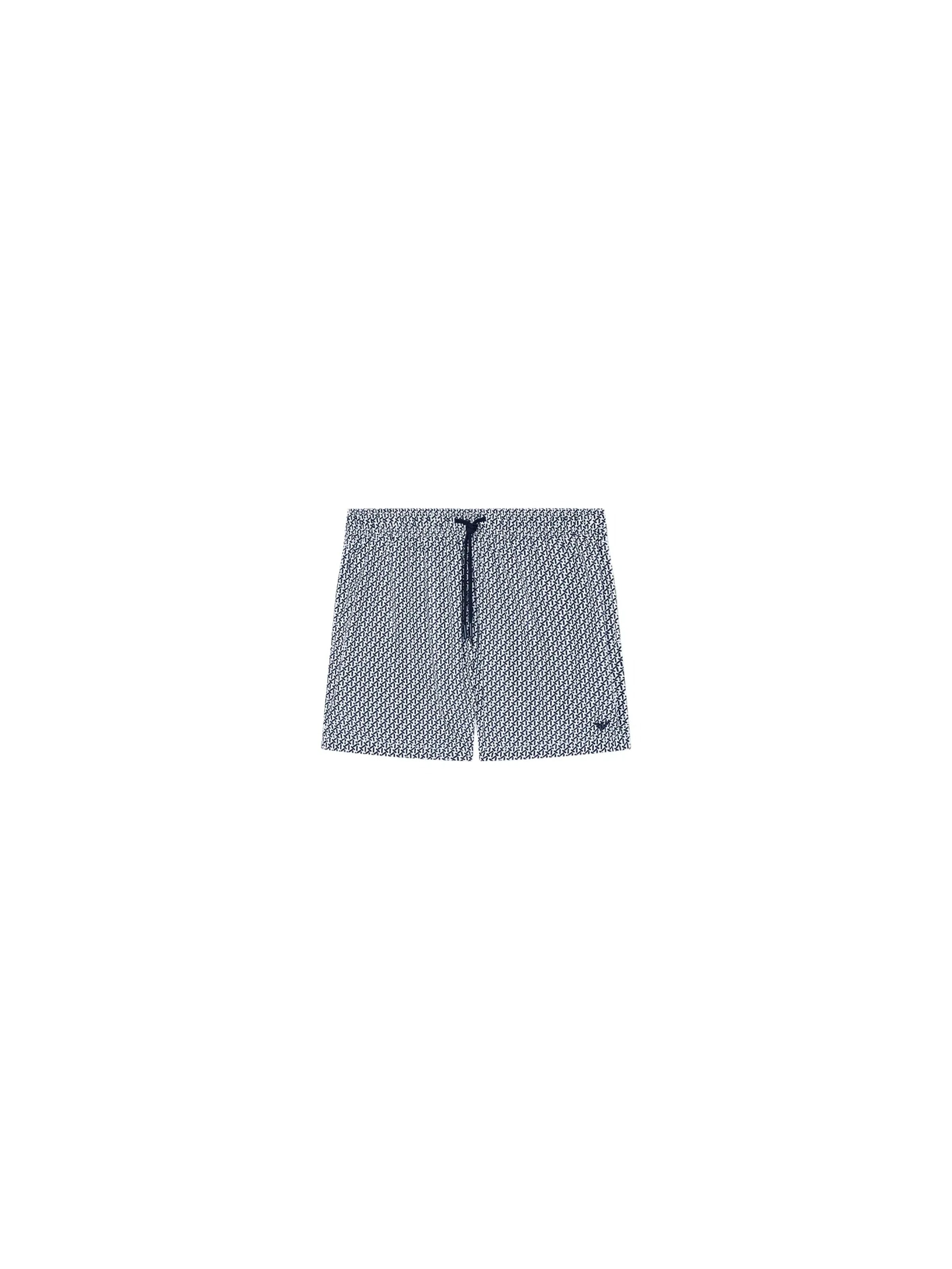 ARMANI - Bermudas 'Mixed Pattern GA' en blanco