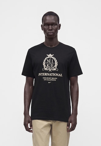 Nike Sportswear Shirt in Black: front