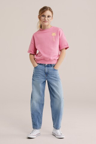 WE FashionSweater majica - roza boja