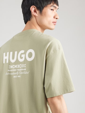 HUGO Póló 'Nalono' - bézs