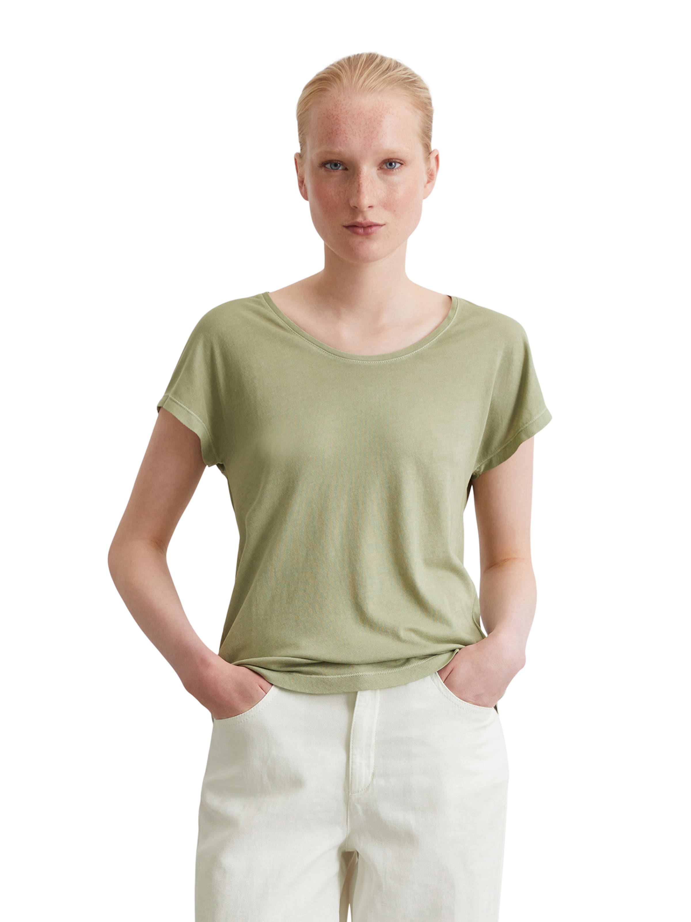 Marc O'Polo Shirt in Green: front