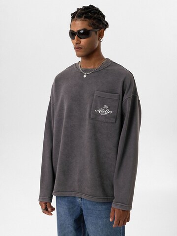 Dandalo - Sweatshirt 'Andriel' em cinzento