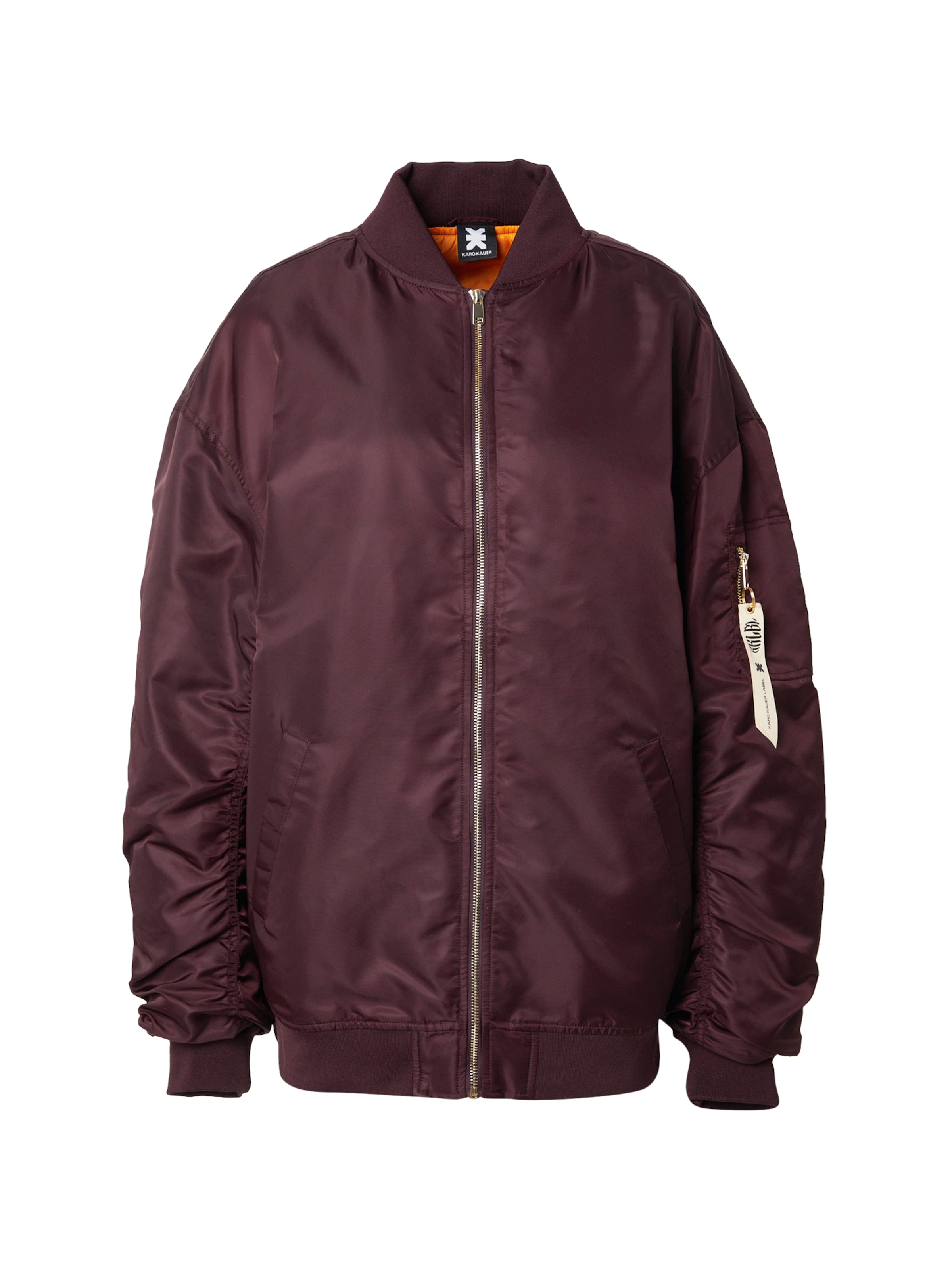 Karo Kauer Kurtka przejściowa w kolorze fioletowy: przód