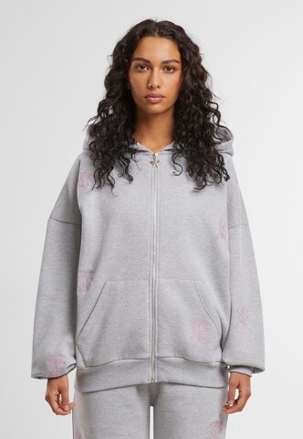 Felicious Sweat jacket 'Initial' in Grey
