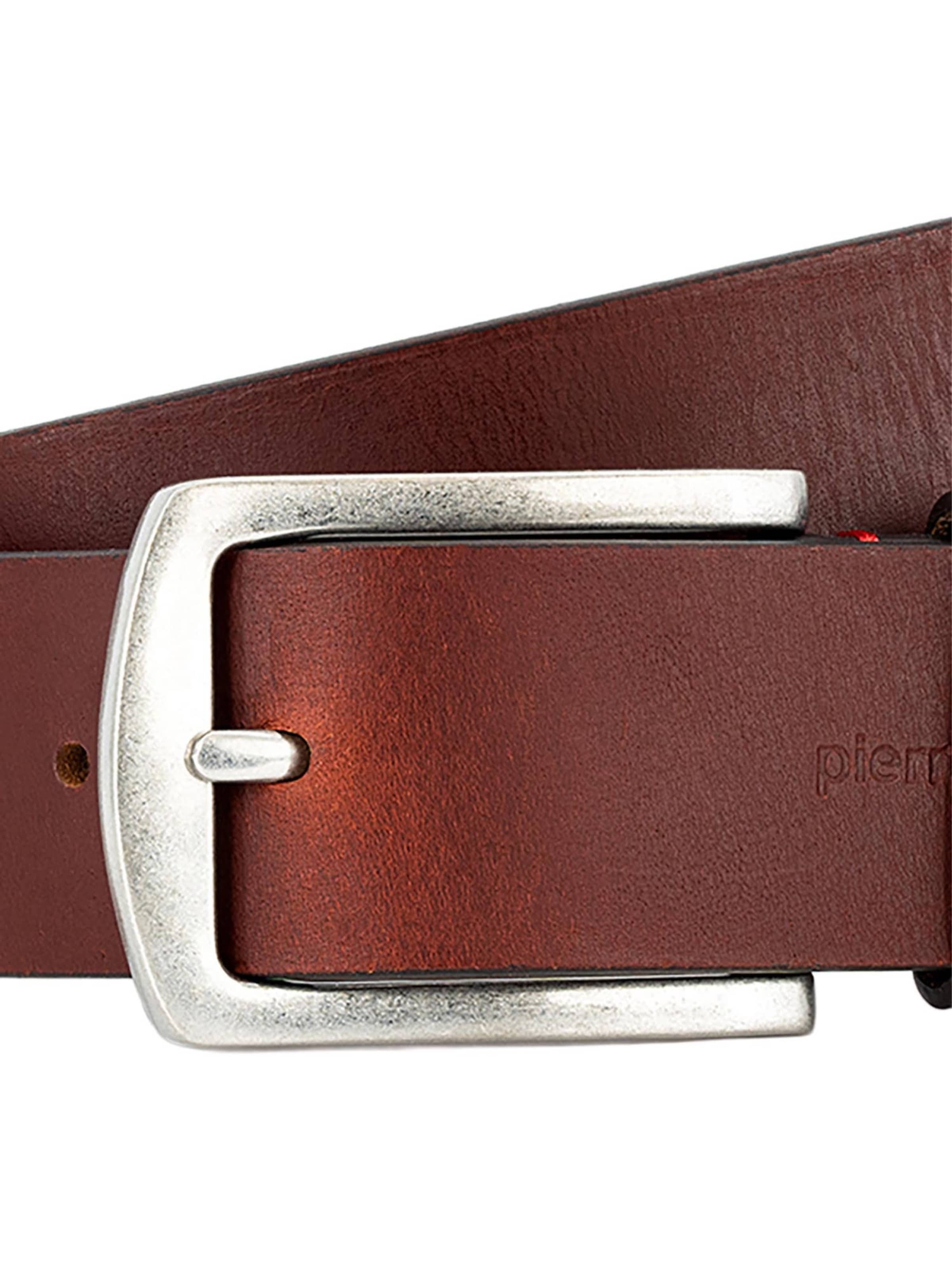 PIERRE CARDIN Gürtel 'Basic'‌‌ in Braun