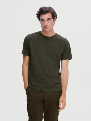 SELECTED HOMME Shirt 'Aspen' in Green: front