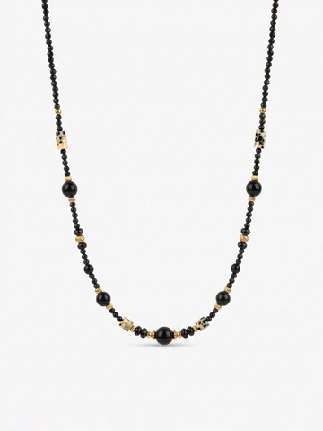 Nemomatheo Necklace 'Eclipse – Kette mit Steinperlen' in Black