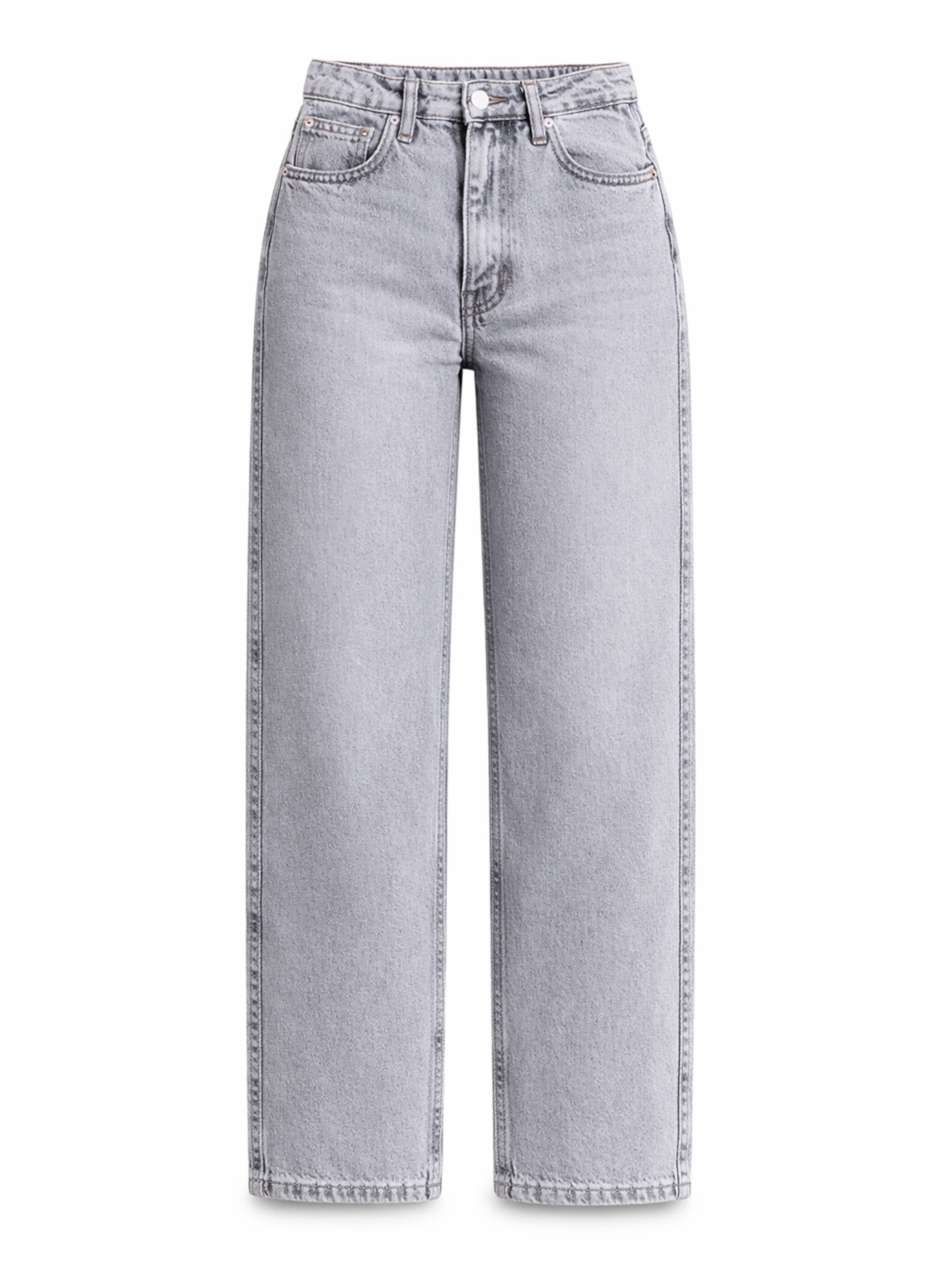 Loosefit Jean 'JUNE RELAXED MID RISE JEANS' IT'S BASIC en gris : devant