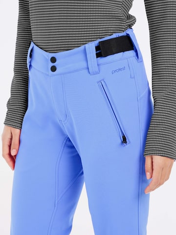PROTEST Slim fit Workout Pants 'PRTRELOLE' in Blue