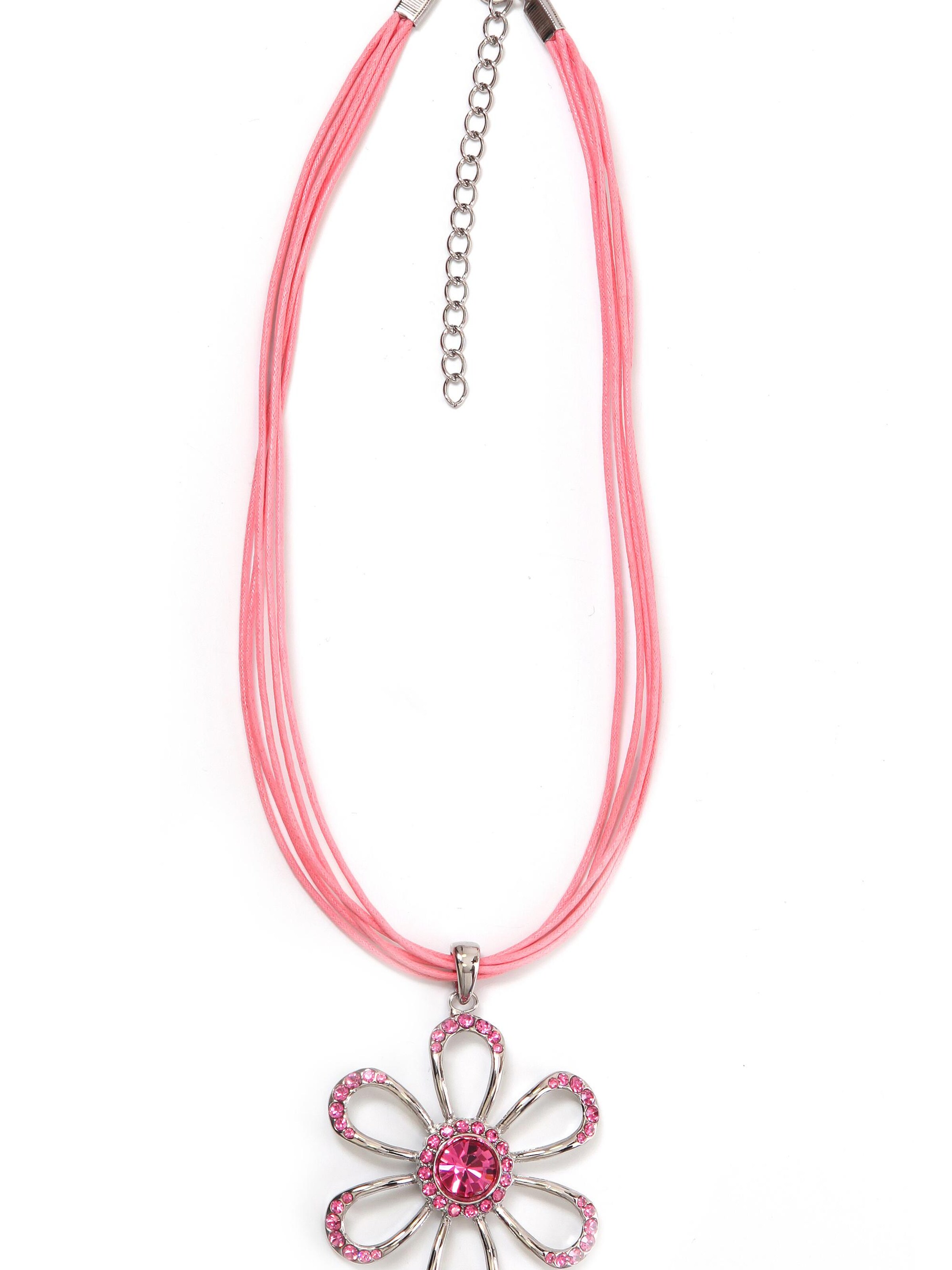 COLLEZIONE ALESSANDRO Necklace 'Beth' in Pink: front