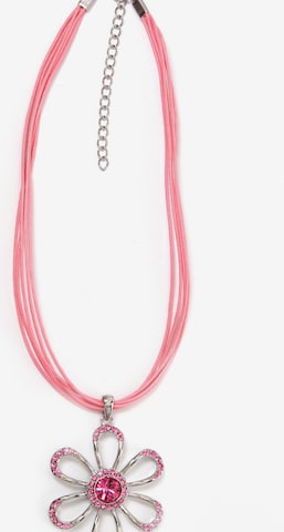 COLLEZIONE ALESSANDRO Necklace 'Beth' in Pink: front