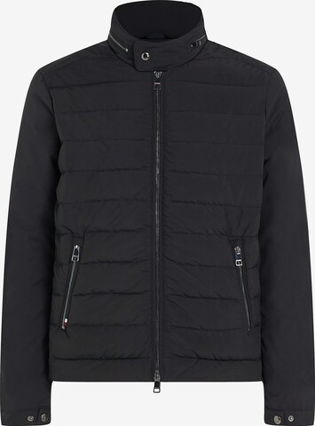 TOMMY HILFIGER - Chaqueta de entretiempo en negro: frente