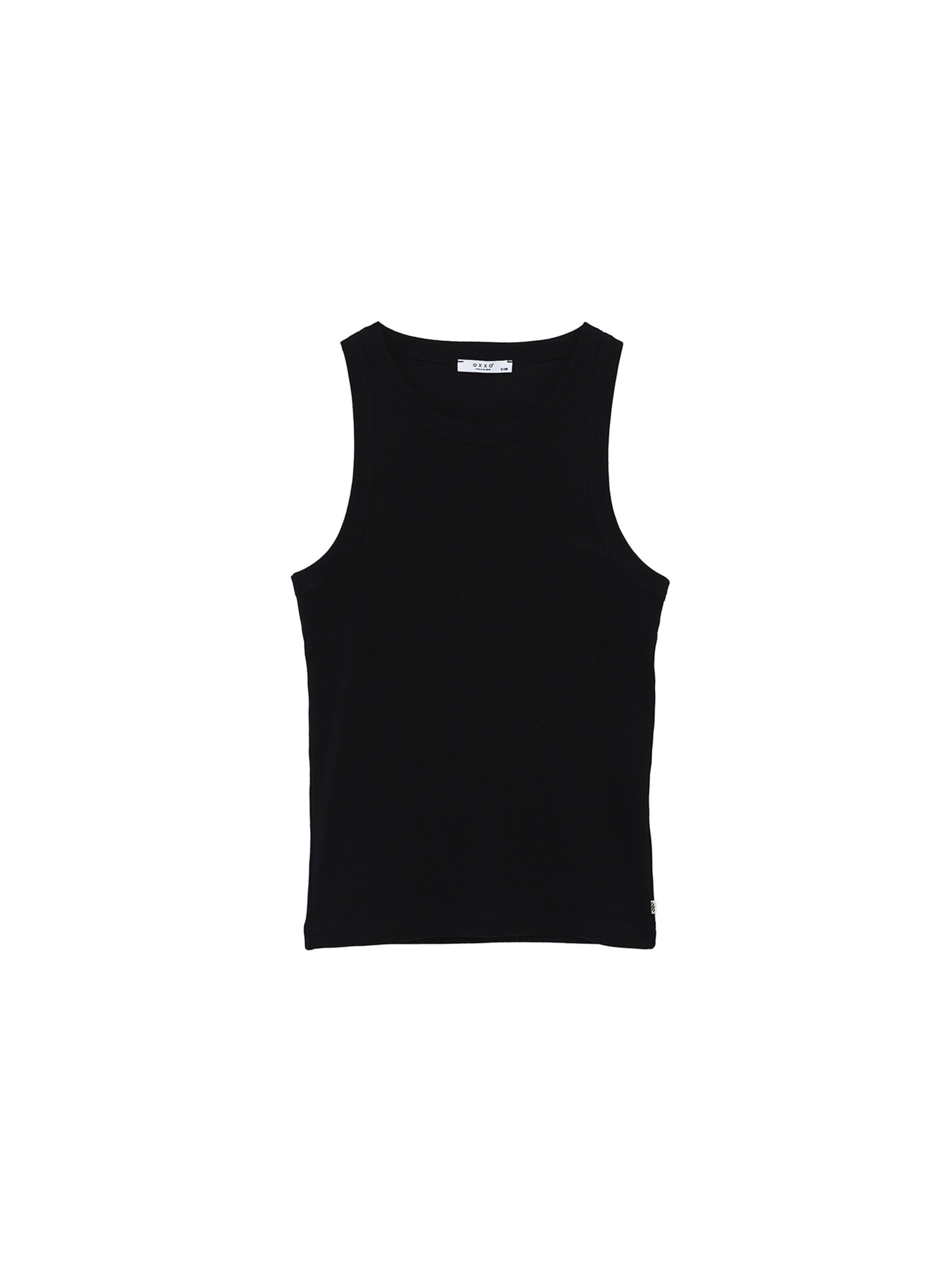 OXXO Top in Black: front