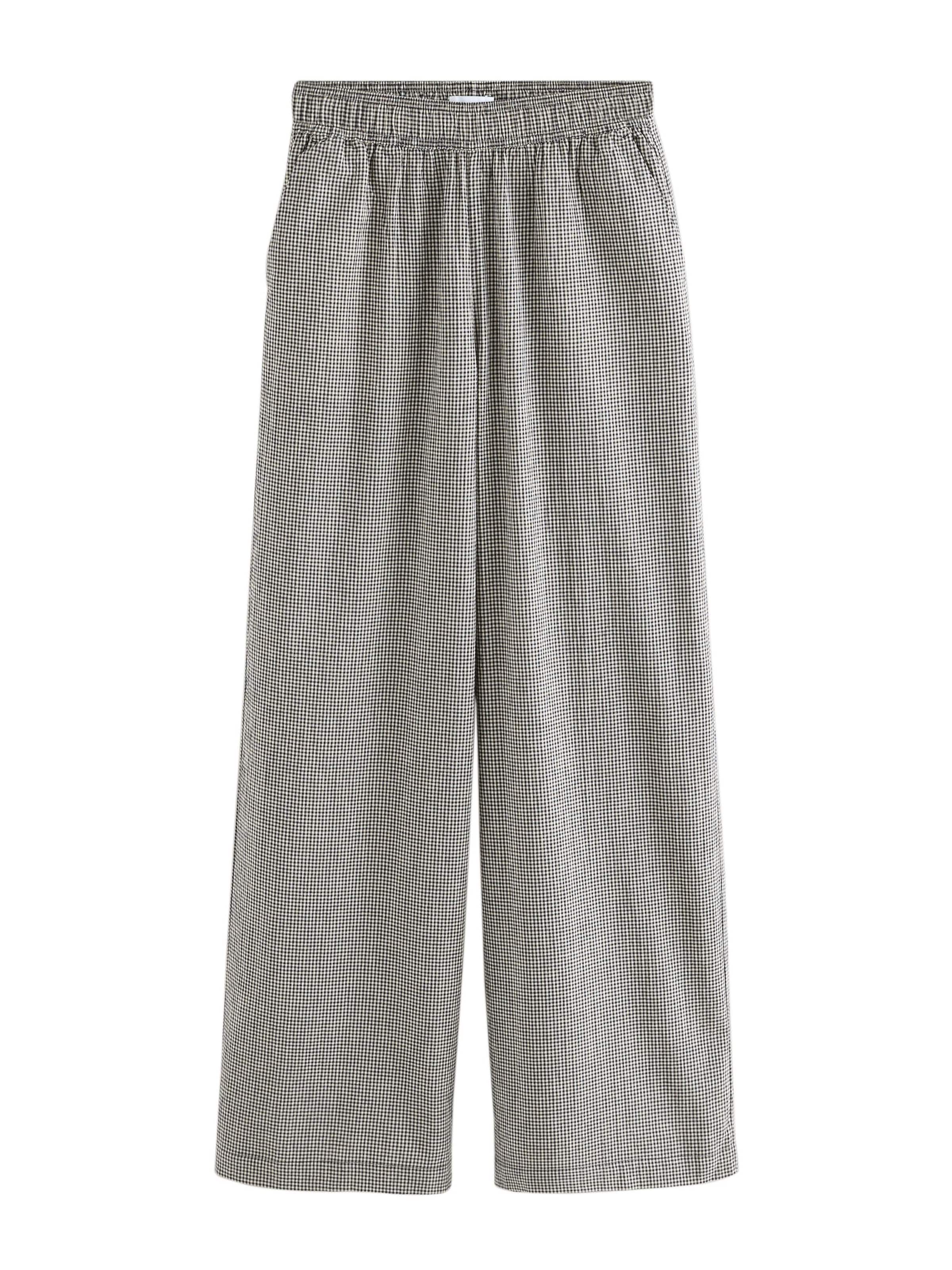 Next Широкий Штаны в Черный: спереди