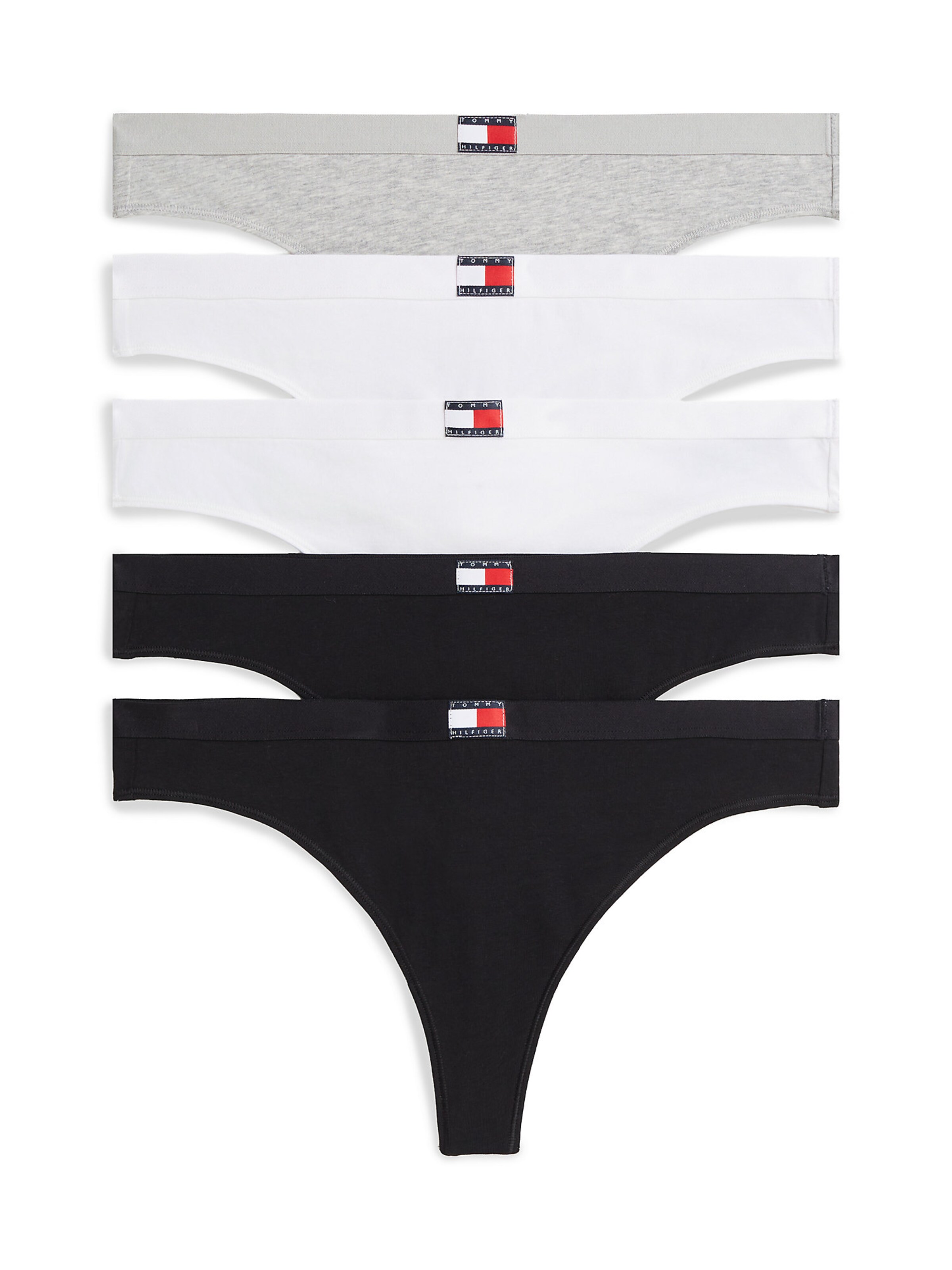 Tommy Hilfiger Underwear String in Grey: front