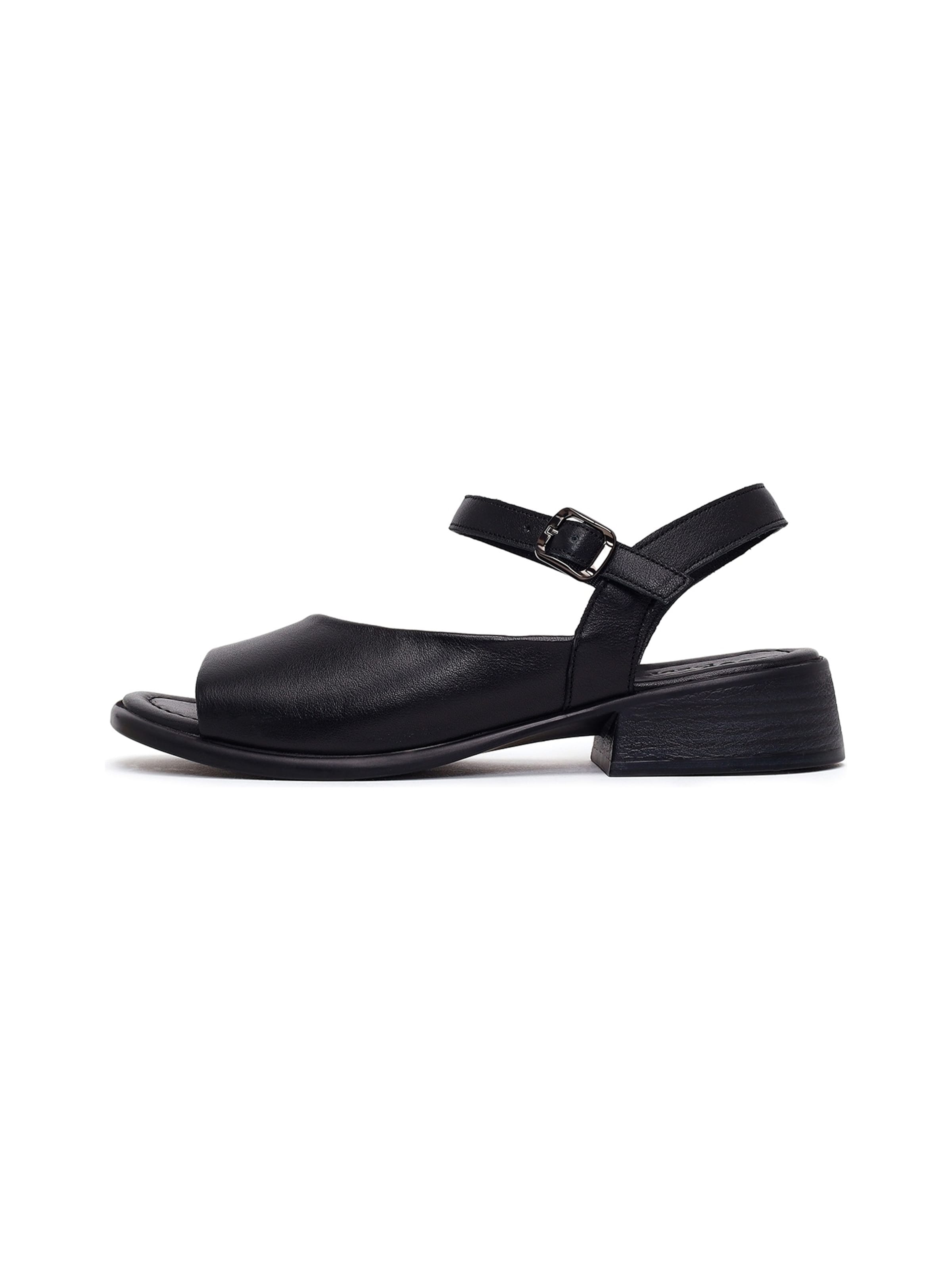 Derimod Sandals in Black: front