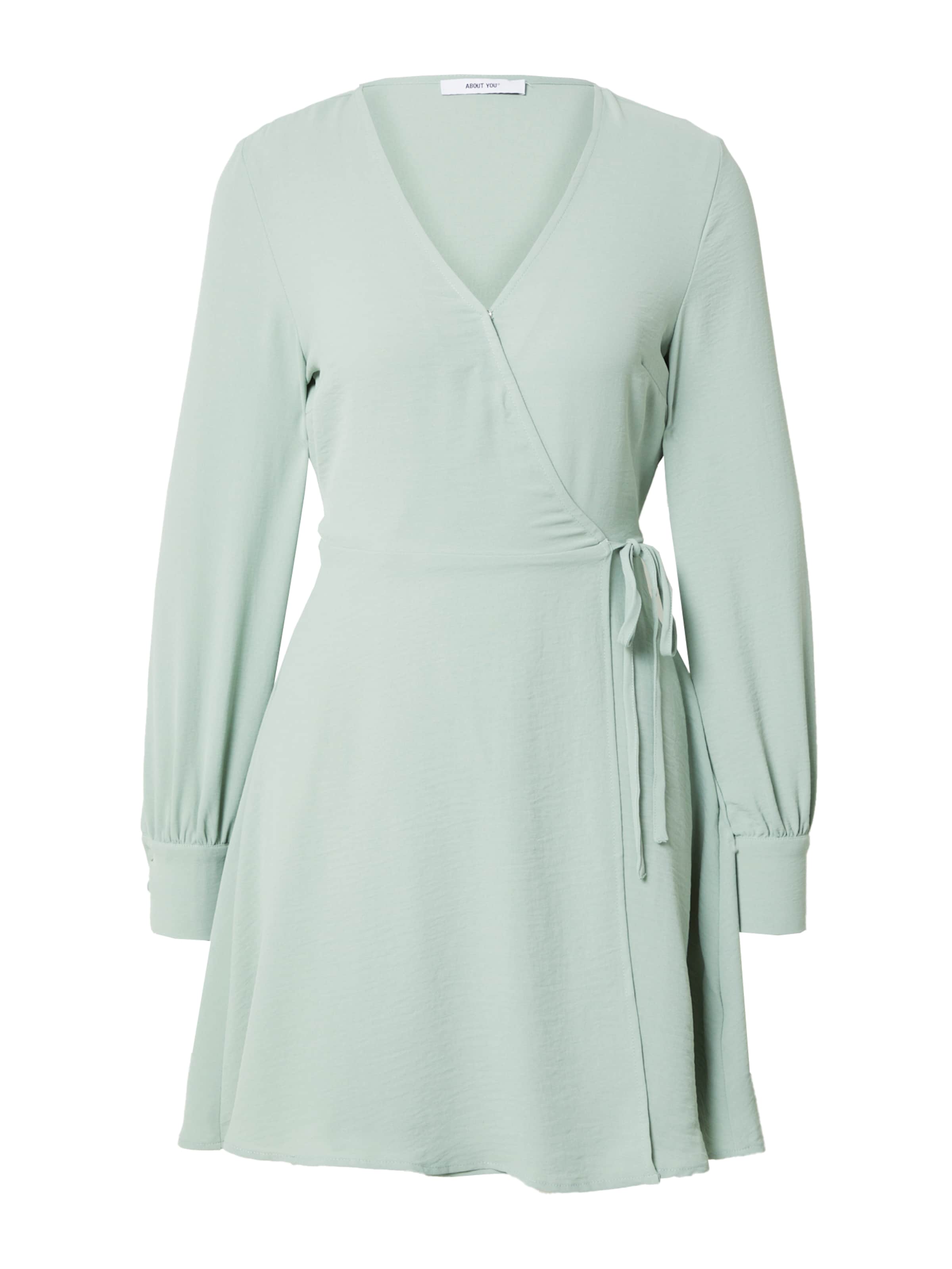 ABOUT YOU Kleit 'Elmira', värv roheline: eest vaates