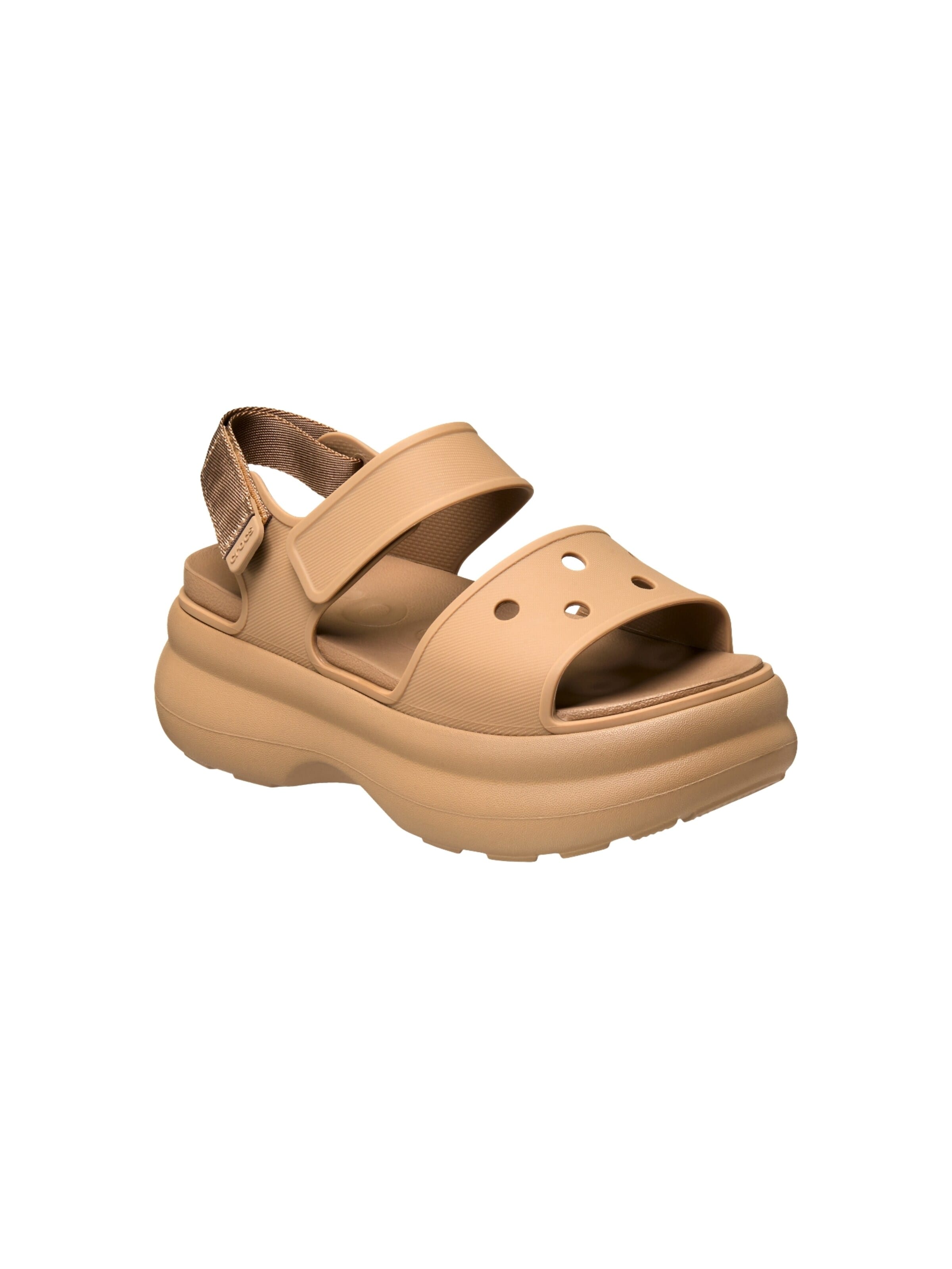 Crocs - Sandalias 'Sandalen mit Klettverschluss „Soho y Strap“' en marrón