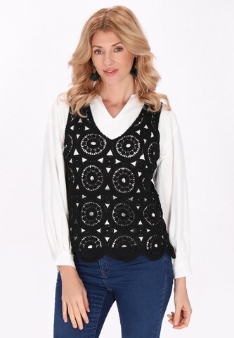 usha FESTIVAL - Jersey 'Fashion Look' en negro: frente