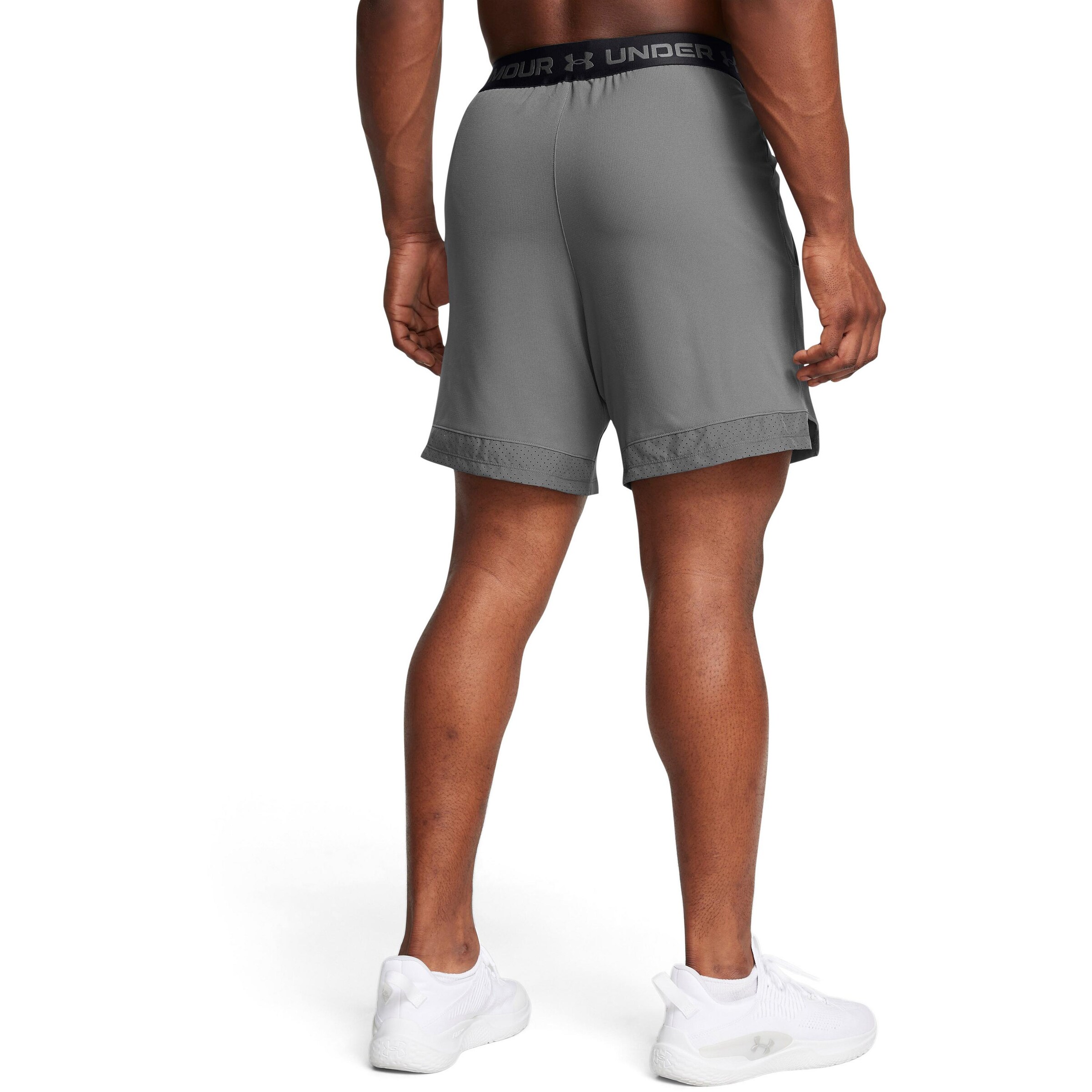 UNDER ARMOUR Regular Workout Pants in Grey