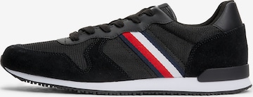 TOMMY HILFIGER Sneakers 'ICONIC' in Black: front