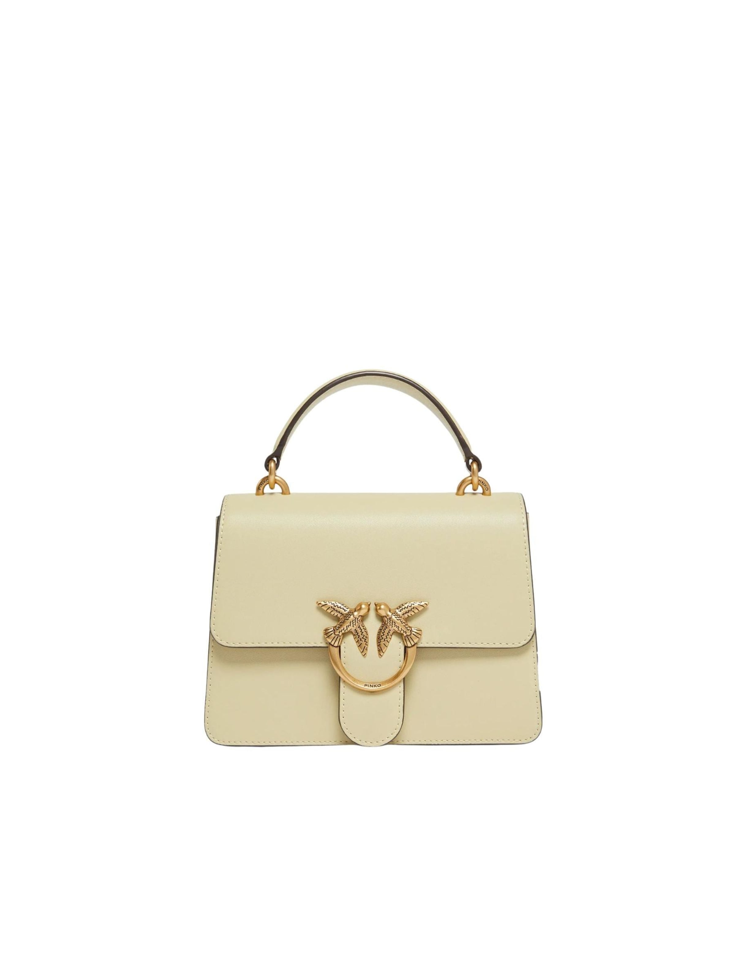 PINKO Handtas '100071 A0F1 PE26' in Geel: voorkant