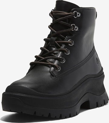 TIMBERLAND Veterlaarsjes in Zwart: voorkant