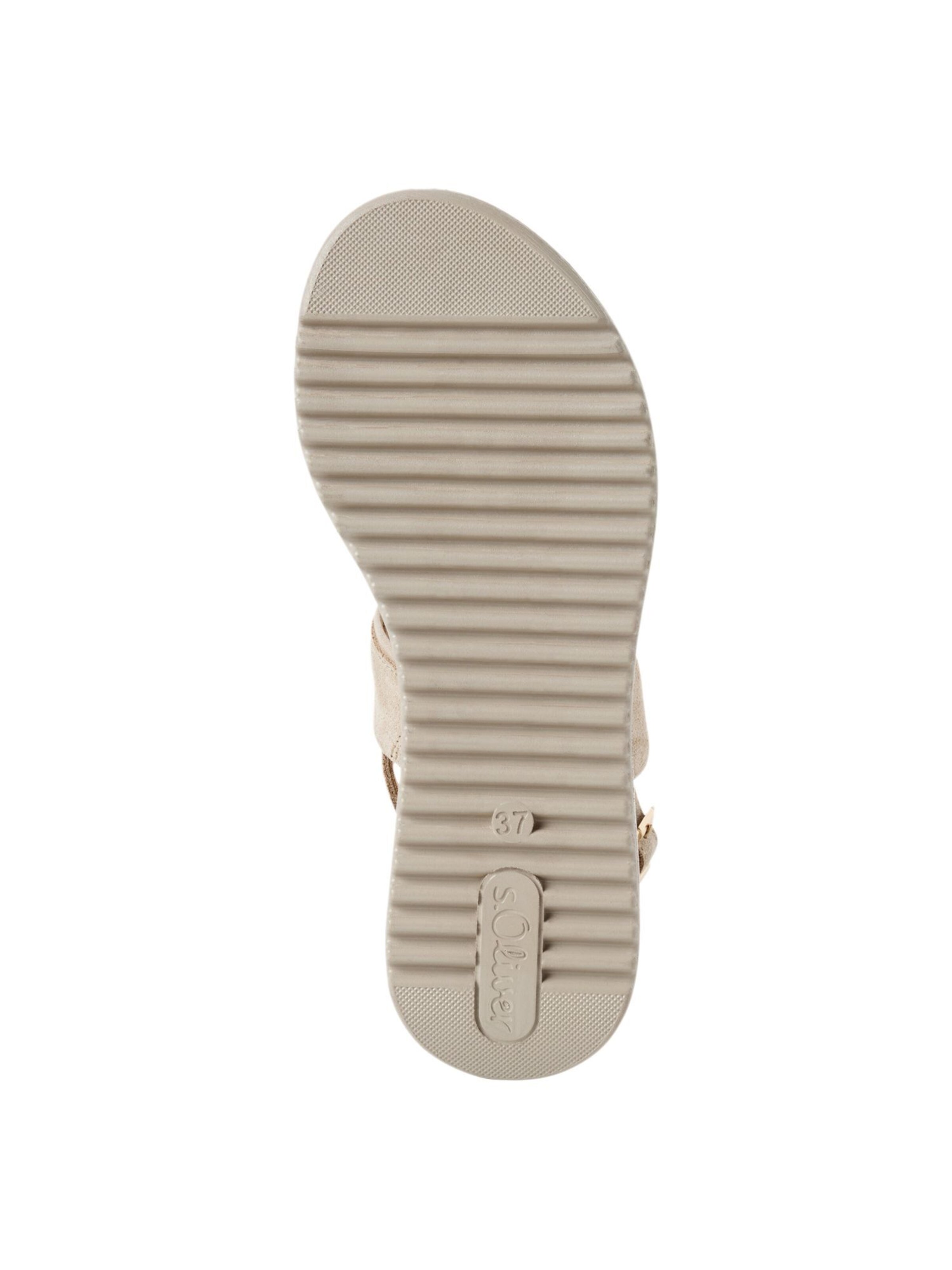 s.Oliver Sandals in Beige