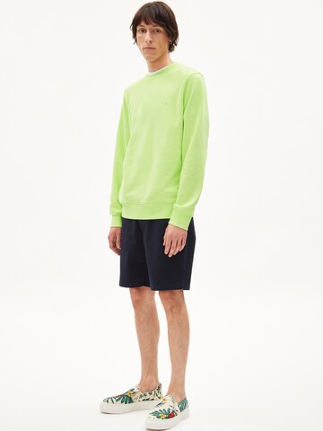 ARMEDANGELS Sweatshirt 'BAARO COMFORT' in Yellow