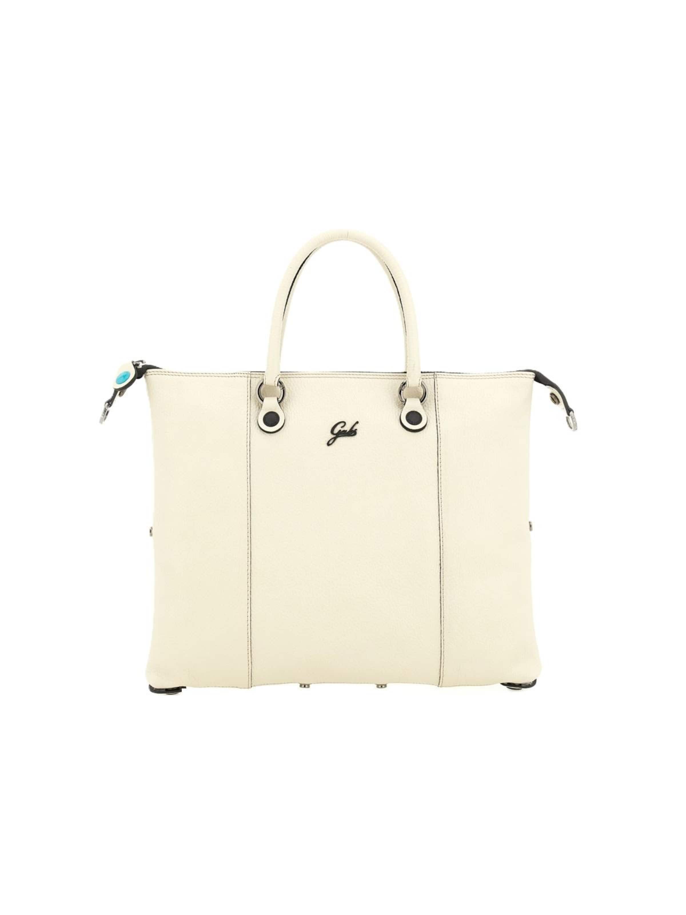 Borsa a spalla 'G3 plus bull black M' di Gabs in beige: frontale