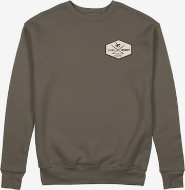 Surf Monkey Sweatshirt in Grün: Vorderseite