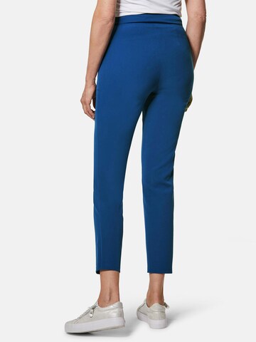 Goldner Skinny Hose in Blau