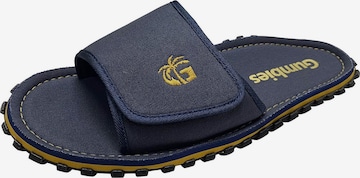 Gumbies Pantolette in Blau: Vorderseite