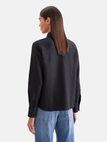 SEIDENSTICKER Bluse 'Uni' in Schwarz