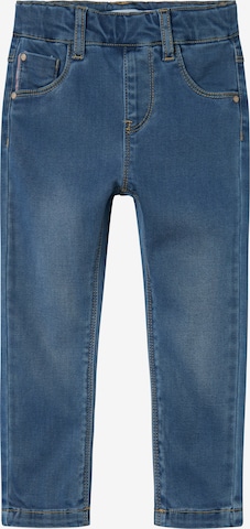 NAME IT Slimfit Farkut 'Salli' värissä sininen: etupuoli