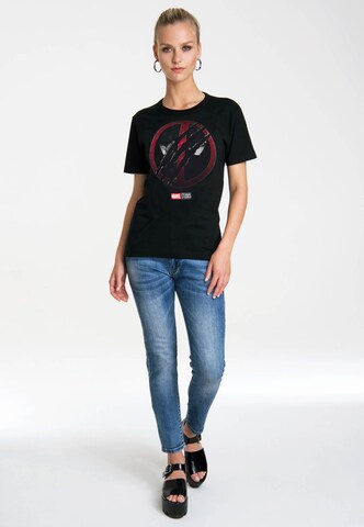 LOGOSHIRT Shirt in Black