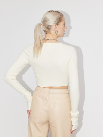 LeGer by Lena Gercke Sweater 'DYLIAH' in White