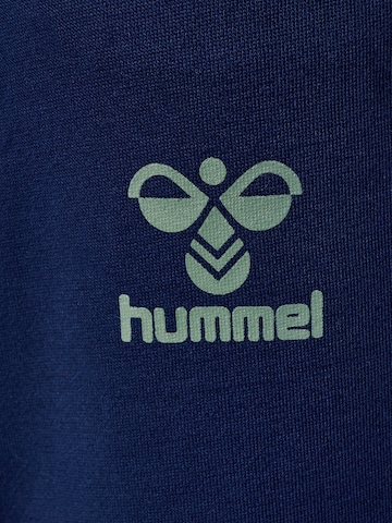 Hummel Tapered Workout Pants 'Staltic' in Blue