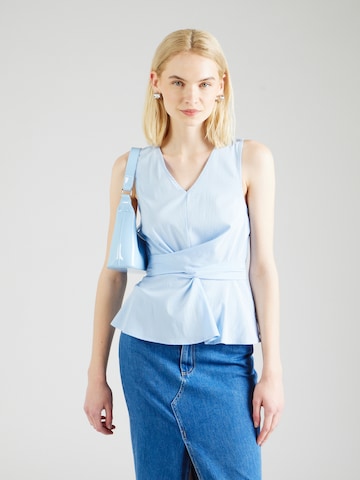 ABOUT YOU Blouse 'Eleni' in Blauw: voorkant