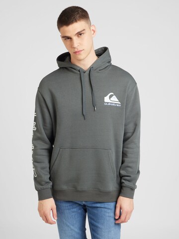 QUIKSILVER Sweatshirt in Grün: Vorderseite