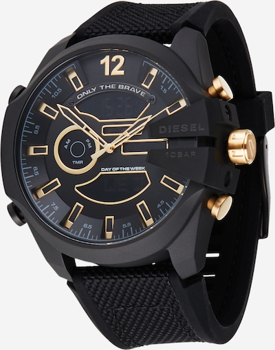DIESEL Digital Watch in Gold / Black, Item view