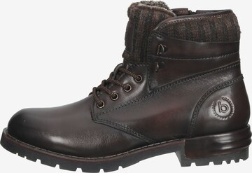 bugatti Lace-Up Boots 'Sentra' in Brown