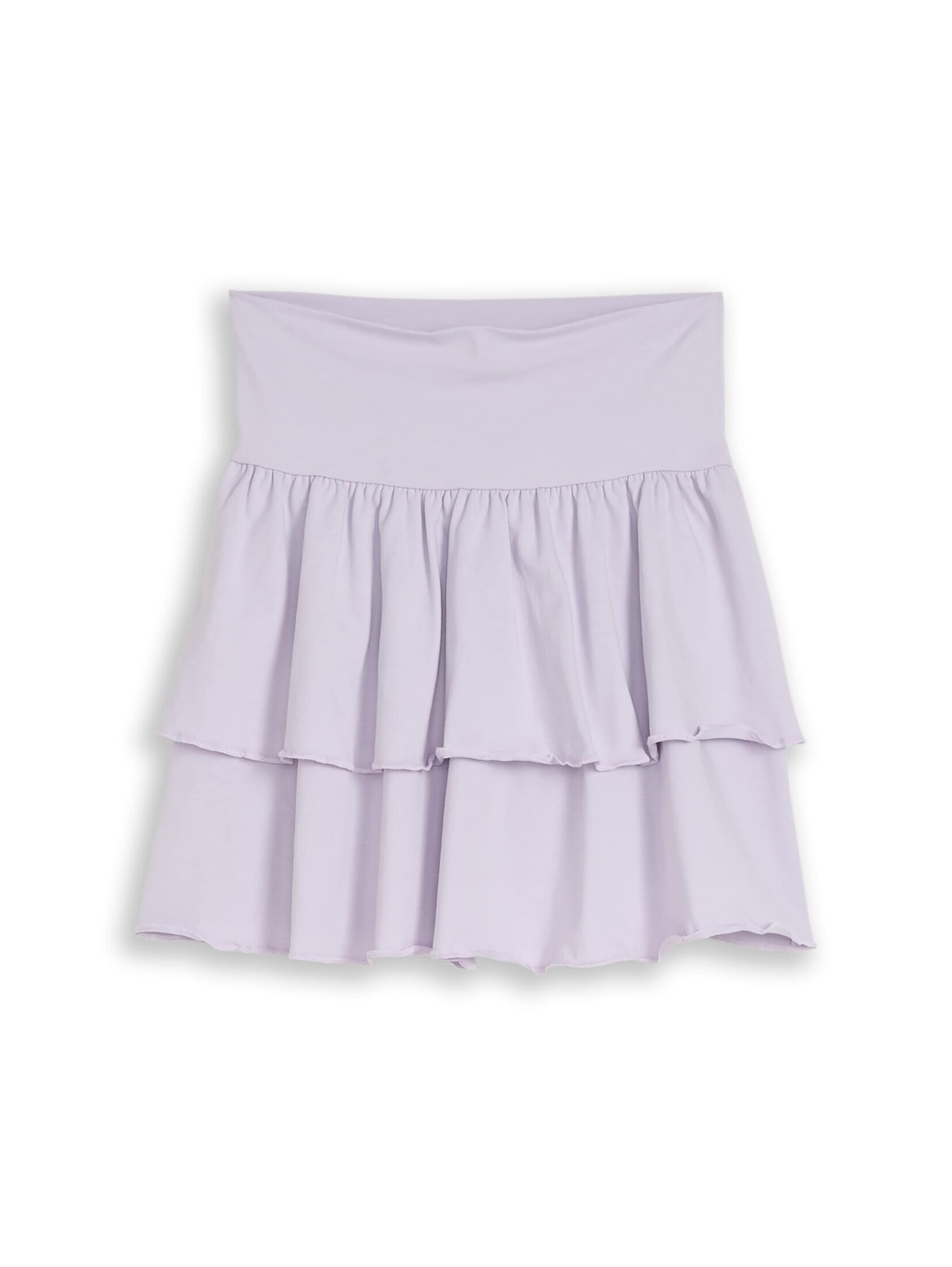 TOM TAILOR Skirt in Purple: front
