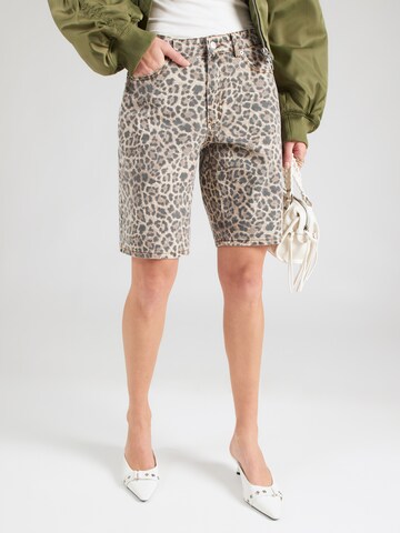 VILA Regular Pants 'VITAILY' in Beige: front